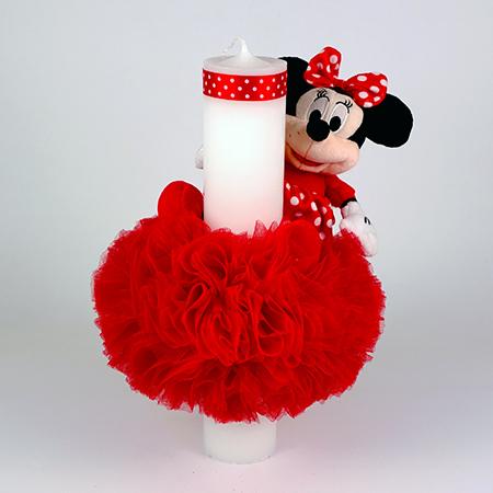 Lumânare de botez Minnie Mouse